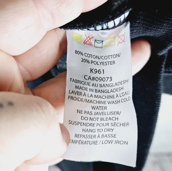 KANGOL | pullover kangaroo pocket hoodie sweatshirt - Picture 9 of 10